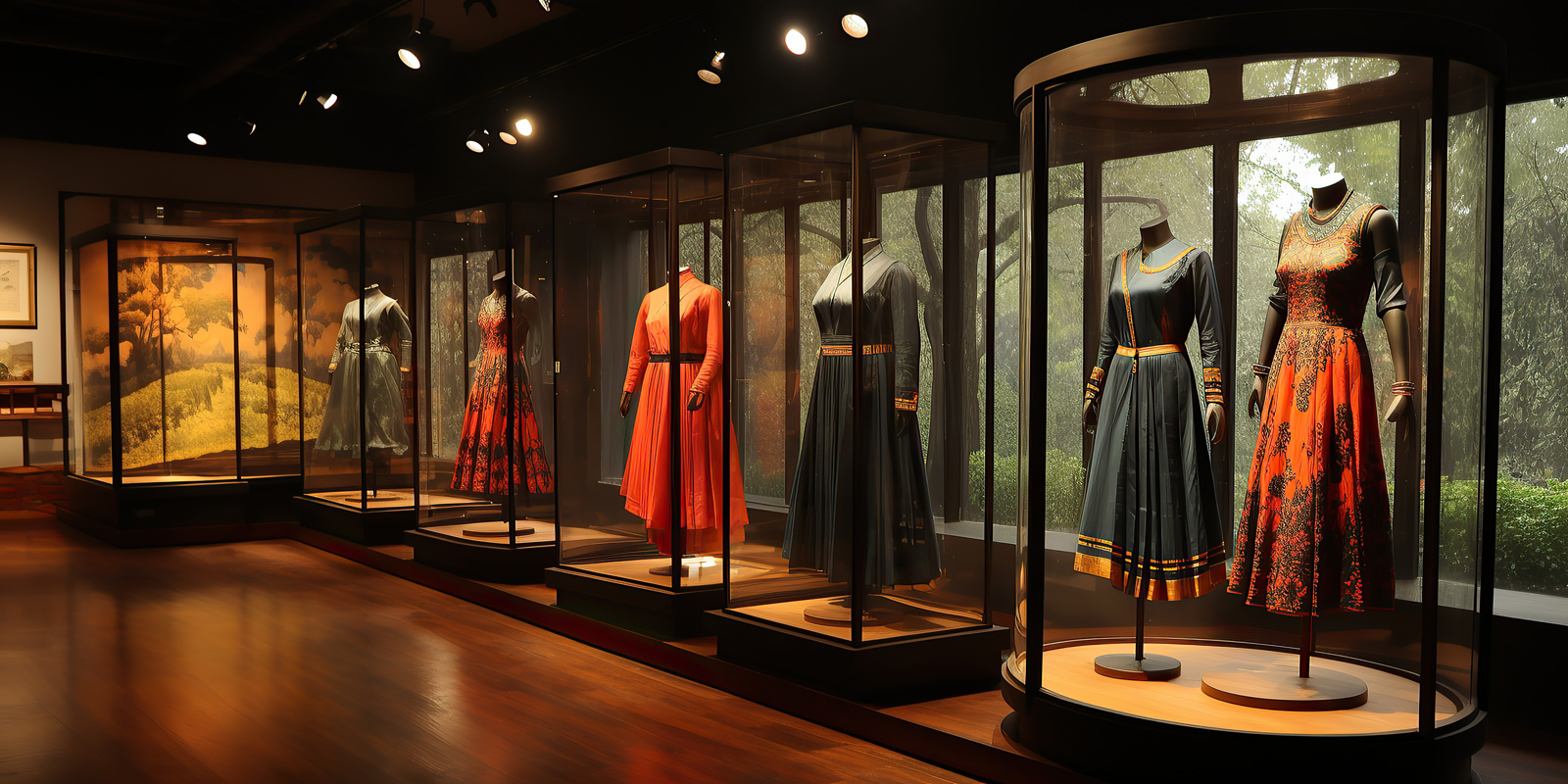 Preserved women dresses