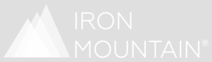 Iron Mountain white logo preview