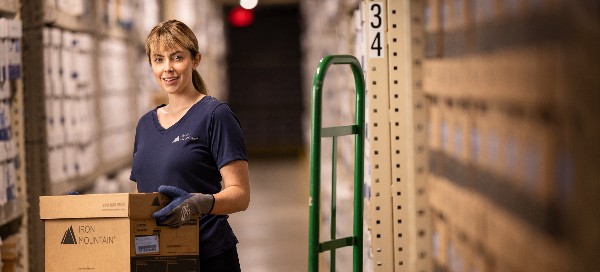 Iron Mountain’s Records Storage Facility Tour